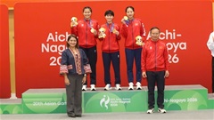 Bảng huy chương ASIAD 2026 ngày 29/9: Có thêm 1 HCV, Việt Nam xếp thứ 20